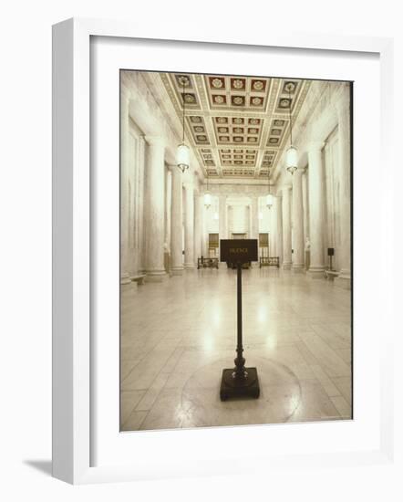 Supreme Court Building-Ted Thai-Framed Photographic Print