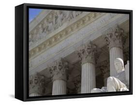 Supreme Court in Washington-null-Framed Stretched Canvas