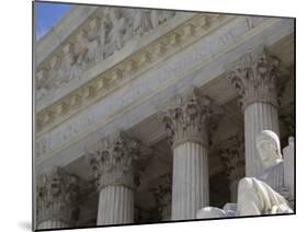 Supreme Court in Washington-null-Mounted Photographic Print