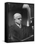 Supreme Court Justice Felix Frankfurter Attending Commencement Ceremony at William and Mary College-null-Framed Stretched Canvas