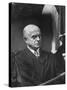 Supreme Court Justice Felix Frankfurter Attending Commencement Ceremony at William and Mary College-null-Stretched Canvas