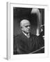 Supreme Court Justice Felix Frankfurter Attending Commencement Ceremony at William and Mary College-null-Framed Photographic Print