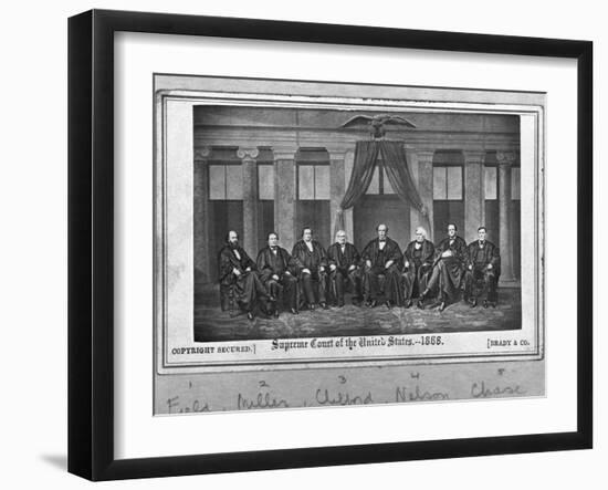 Supreme Court of the United States-null-Framed Giclee Print