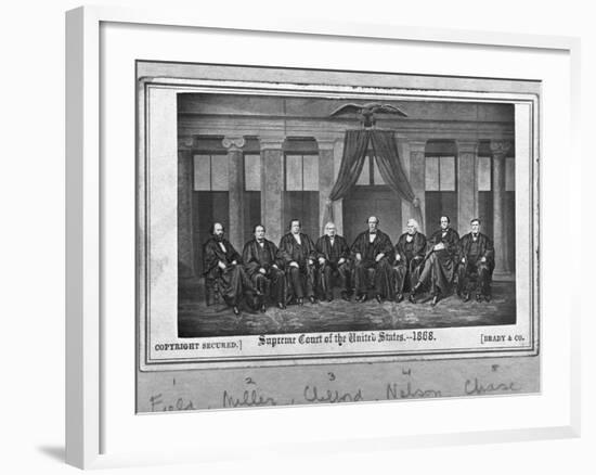 Supreme Court of the United States-null-Framed Giclee Print