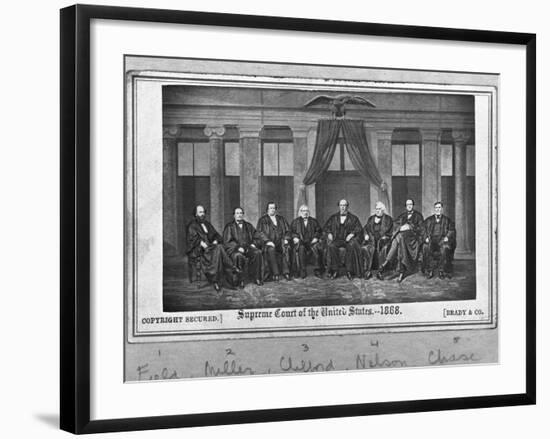 Supreme Court of the United States-null-Framed Giclee Print