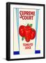 Supreme Court Tomato Juice-null-Framed Art Print