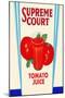 Supreme Court Tomato Juice-null-Mounted Art Print