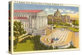 Supreme Court, Washington D.C.-null-Stretched Canvas