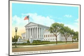 Supreme Court, Washington D.C.-null-Mounted Art Print