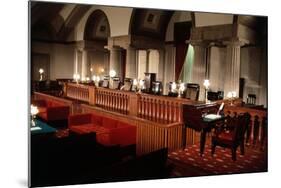 Supreme Court without Occupants-null-Mounted Photographic Print