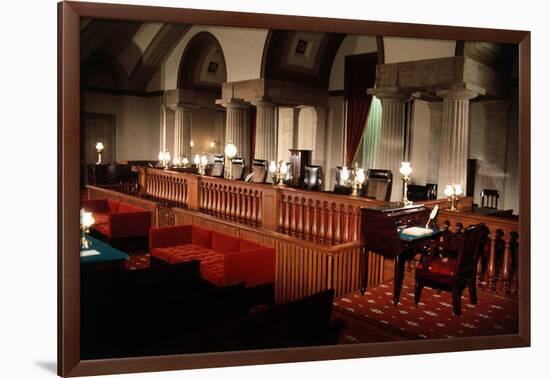 Supreme Court without Occupants-null-Framed Photographic Print