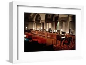 Supreme Court without Occupants-null-Framed Photographic Print