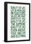 Supreme Quality Of Life-null-Framed Poster