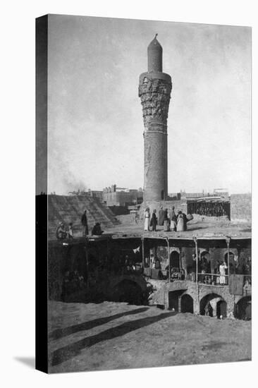 Suq Al-Ghazl Minaret, Baghdad, Iraq, 1917-1919-null-Stretched Canvas