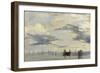 Sur l'Adriatique, la lagune près de Venise-Richard Parkes Bonington-Framed Giclee Print