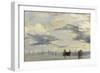 Sur l'Adriatique, la lagune près de Venise-Richard Parkes Bonington-Framed Giclee Print