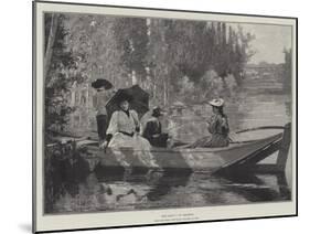 Sur L'Eau-Alfred-Henri Bramtot-Mounted Giclee Print