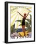 Sur la Cote d'azur-Roger Broders-Framed Premium Giclee Print