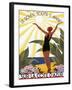 Sur la Cote D'Azur-Roger Broders-Framed Art Print