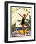 Sur la Cote D'Azur-Roger Broders-Framed Art Print