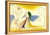 Sur la Plage, 1961-Pablo Picasso-Framed Art Print