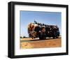 Sur la Route de Kedou-Brushet-Framed Art Print