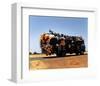 Sur la Route de Kedou-Brushet-Framed Art Print