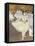 Sur La Scene-Edgar Degas-Framed Stretched Canvas
