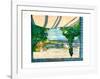 Sur la terrasse-Gilles Gorriti-Framed Limited Edition