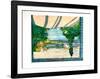 Sur la terrasse-Gilles Gorriti-Framed Limited Edition