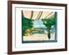 Sur la terrasse-Gilles Gorriti-Framed Limited Edition