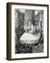 Sur le lit-Edgar Degas-Framed Giclee Print