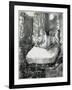 Sur le lit-Edgar Degas-Framed Giclee Print