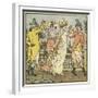 Sur Le Pont D'Avignon-Walter Crane-Framed Giclee Print