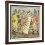 Sur Le Pont D'Avignon-Walter Crane-Framed Giclee Print