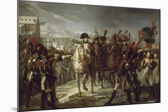 Sur le pont de Lech, à Augsbourg le 12 octobre 1805.-Pierre Gautherot-Mounted Giclee Print