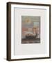 Sur le Pont-Moshe Malka-Framed Limited Edition