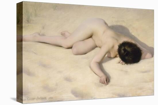 Sur le sable de la dune-Pierre Carrier-belleuse-Stretched Canvas