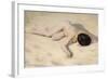 Sur le sable de la dune-Pierre Carrier-belleuse-Framed Giclee Print