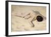 Sur le sable de la dune-Pierre Carrier-belleuse-Framed Giclee Print