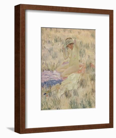 'Sur les Dunes', 1913, (c1932)-Frederick Carl Frieseke-Framed Giclee Print