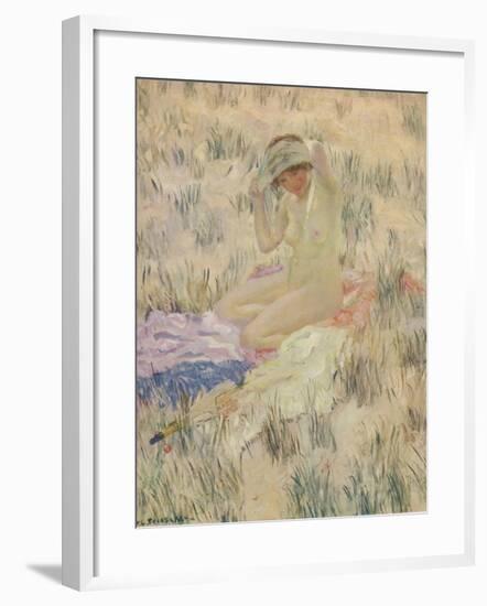 'Sur les Dunes', 1913, (c1932)-Frederick Carl Frieseke-Framed Giclee Print