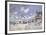 Sur les Planches de Trouville-Claude Monet-Framed Art Print