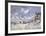 Sur les Planches de Trouville-Claude Monet-Framed Art Print