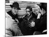 Sur les quais On The Waterfront d' Elia Kazan with Karl Malden, Marlon Brando, Eva Marie Saint, 195-null-Mounted Photo