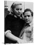 Sur les quais On The Waterfront d' EliaKazan with Eva Marie Saint and Marlon Brando, 1954 Oscar, 19-null-Stretched Canvas