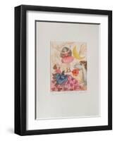 Sur Une Balançoire-Françoise Deberdt-Framed Limited Edition