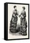 Surah Costume Front and Back, Fashion, 1882-null-Framed Stretched Canvas