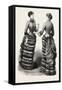 Surah Costume Front and Back, Fashion, 1882-null-Framed Stretched Canvas