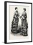 Surah Costume Front and Back, Fashion, 1882-null-Framed Giclee Print